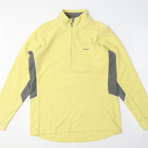 Rohan Yellow Fleece Pullover Sweatshirt Medium Unisex