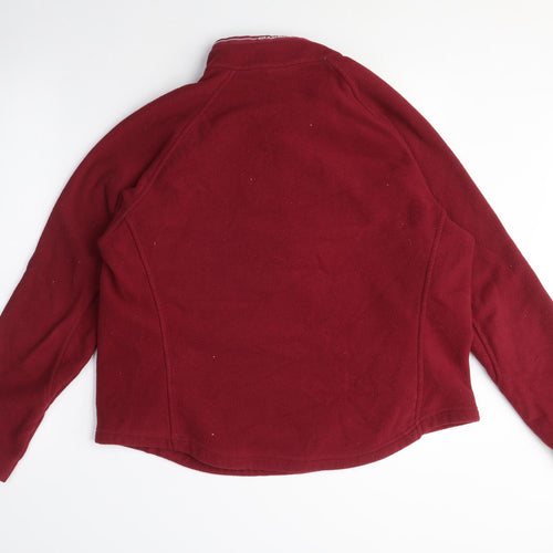 Craghoppers Red Fleece Pullover Unisex Sweatshirt Size 12