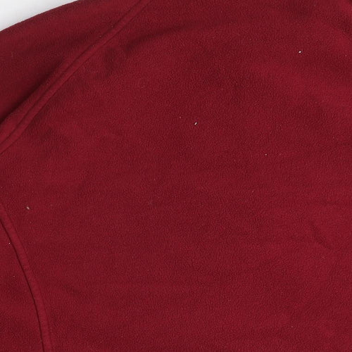 Craghoppers Red Fleece Pullover Unisex Sweatshirt Size 12