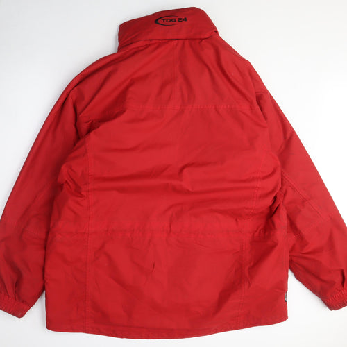 TOG 24 Men's Red Parka Jacket XL Waterproof Hooded