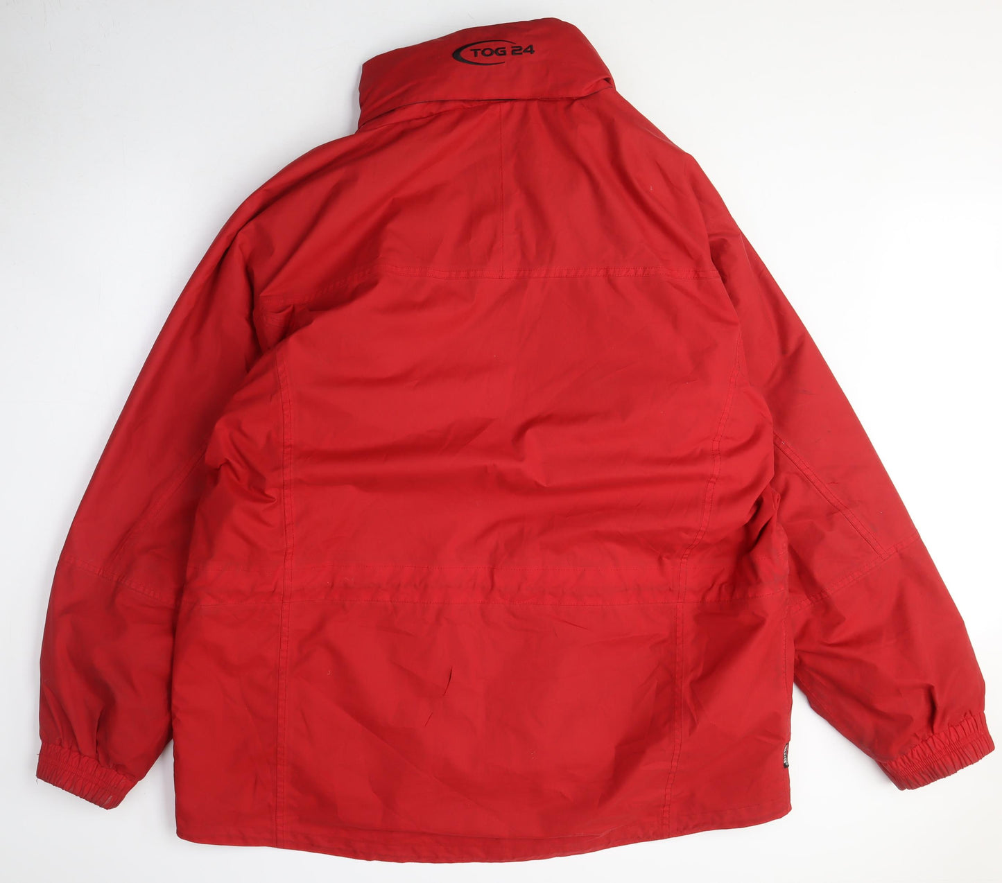 TOG 24 Men's Red Parka Jacket XL Waterproof Hooded