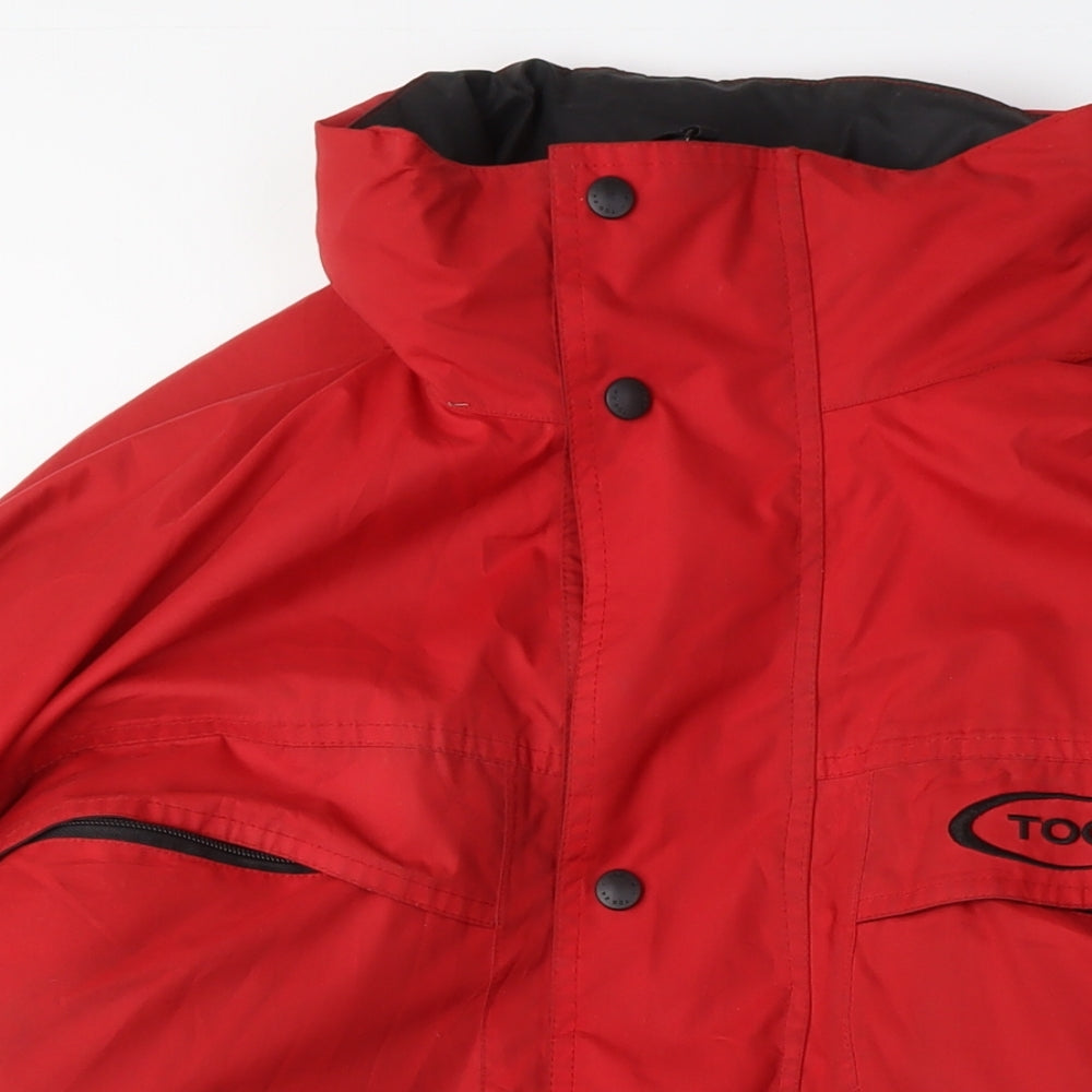 TOG 24 Men's Red Parka Jacket XL Waterproof Hooded