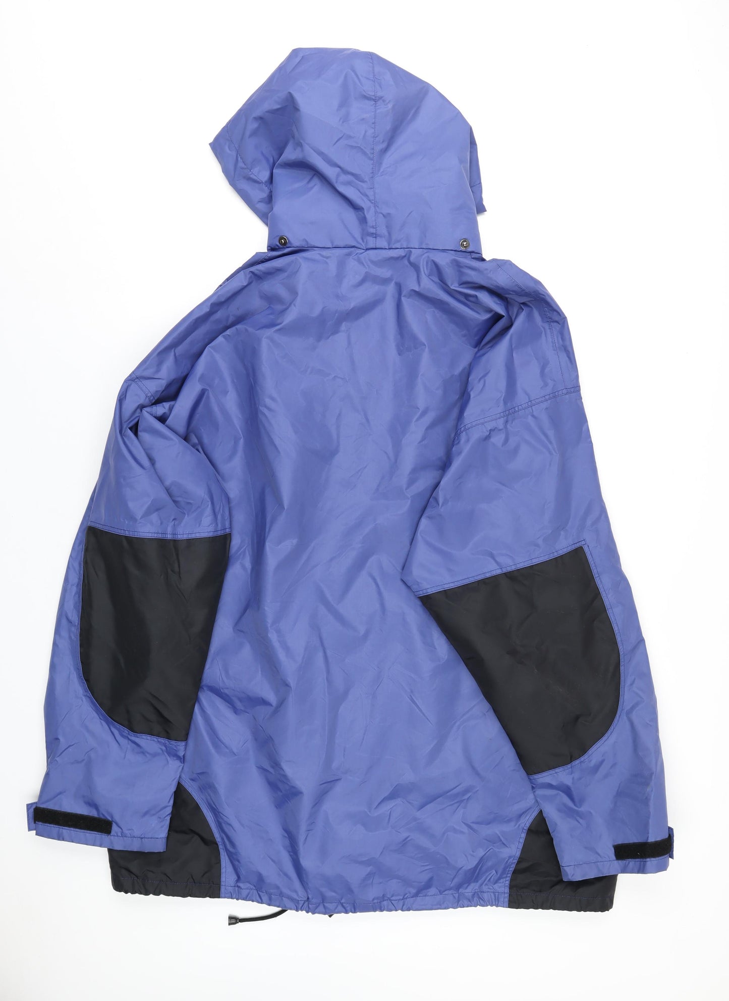 Helly Hansen Mens Blue Rain Coat Coat Size XL Zip