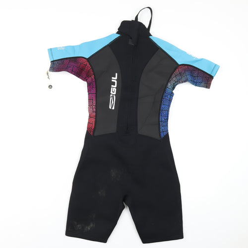 Gul Boys Multicoloured Geometric Neoprene One Piece Size L Zip - Wet Suit