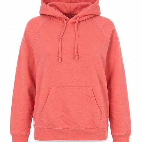Uniqlo Womens Red Cotton Pullover Hoodie Size S Pullover