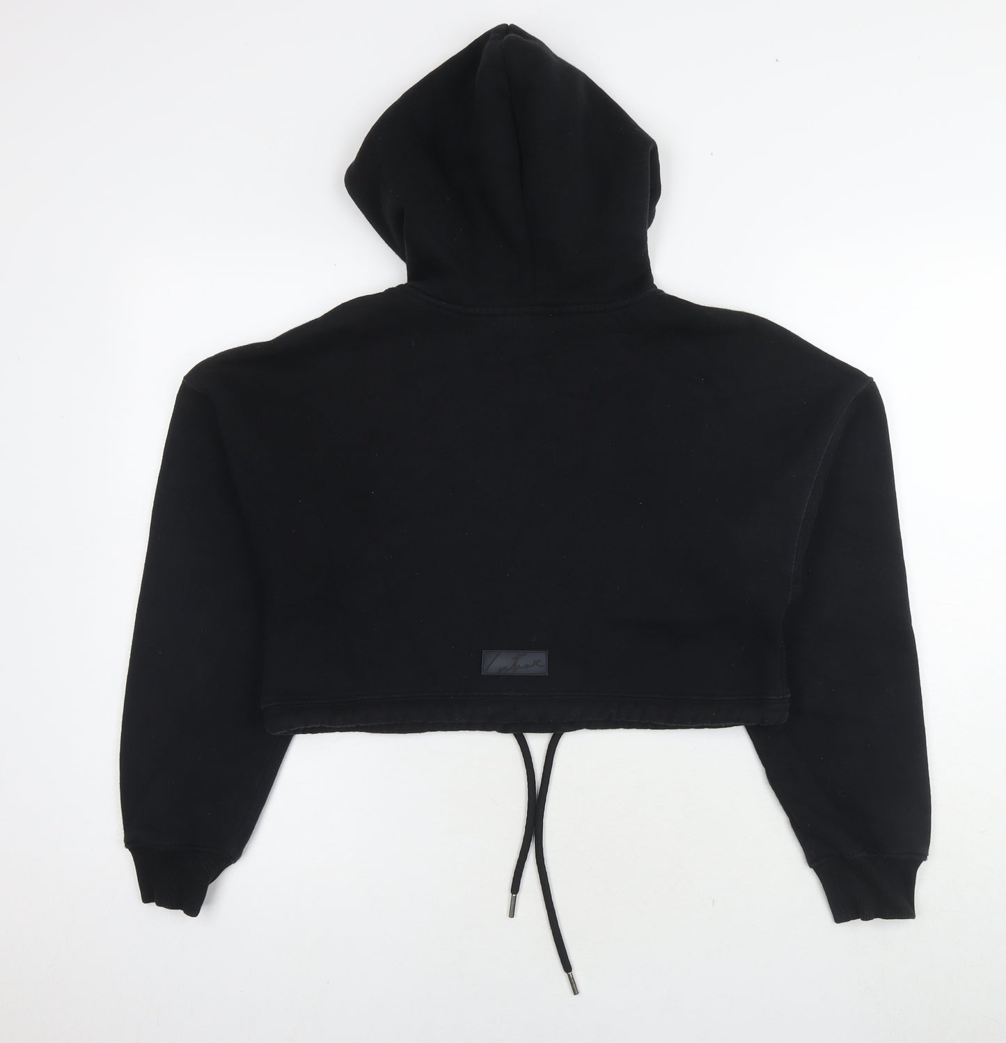 Coulture Womens Black Cotton Pullover Hoodie Size XS Pullover