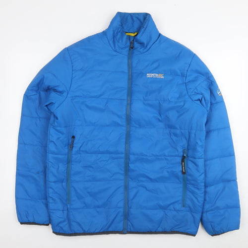 Regatta Mens Blue Jacket Size L Zip