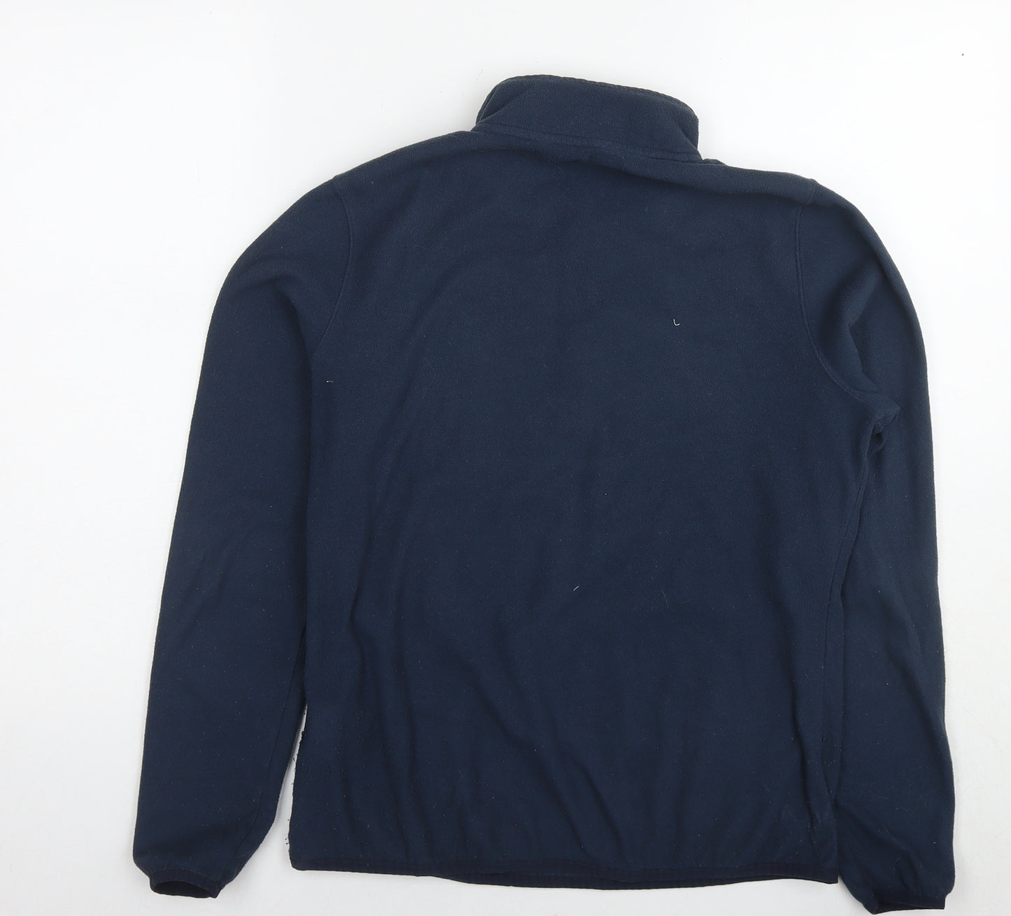 The North Face Womens Blue Polyester Pullover Sweatshirt Size L Pullover