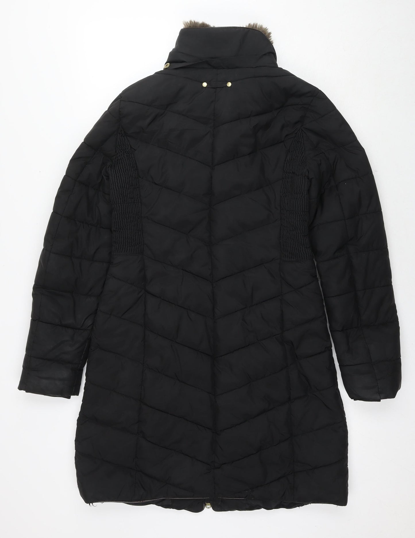Joules Womens Black Jacket Size 10 Zip