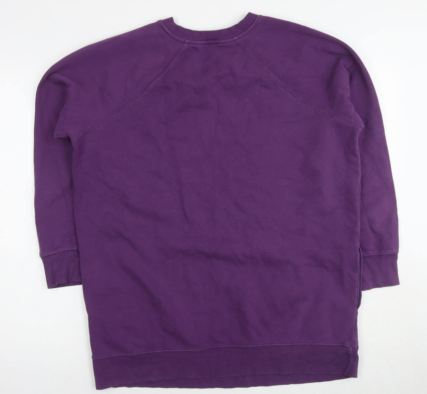 NEXT Womens Purple Cotton Pullover Sweatshirt Size L Pullover