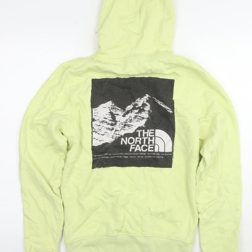 The North Face Womens Green Cotton Pullover Hoodie Size XS Pullover - Logo