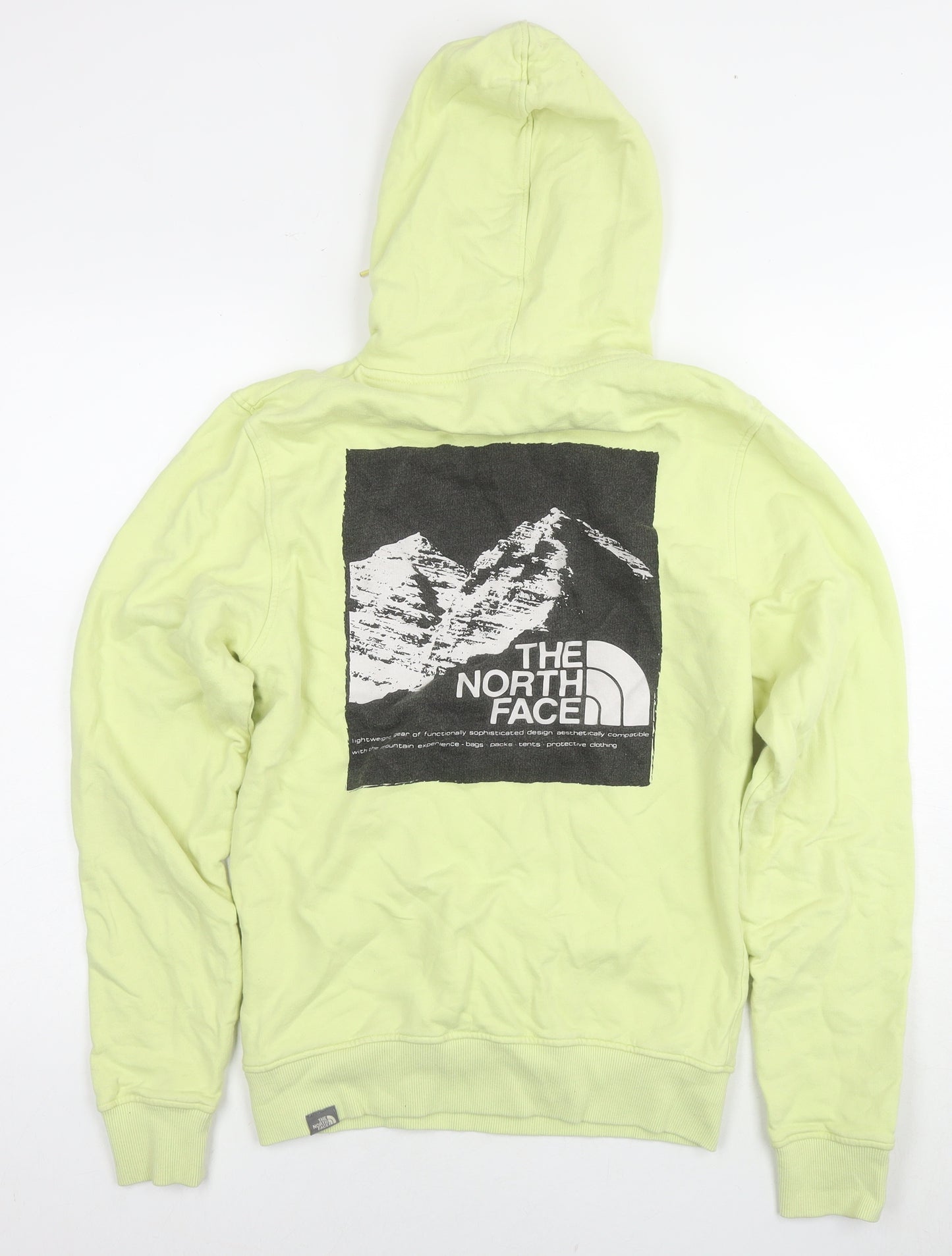 The North Face Womens Green Cotton Pullover Hoodie Size XS Pullover - Logo