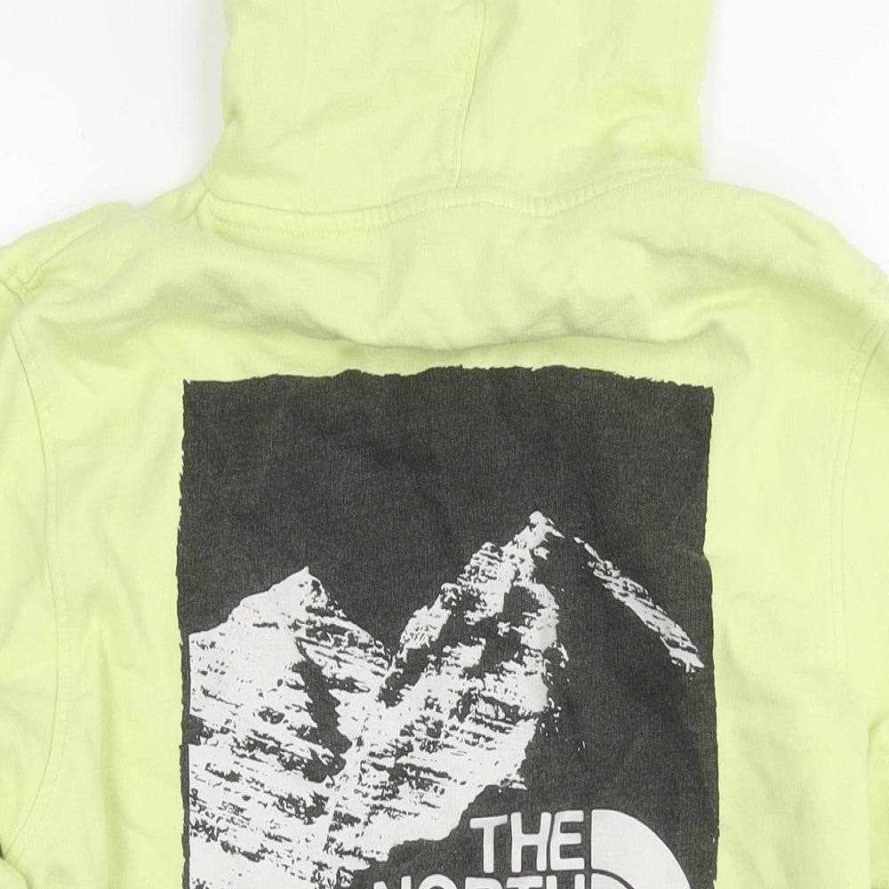 The North Face Womens Green Cotton Pullover Hoodie Size XS Pullover - Logo