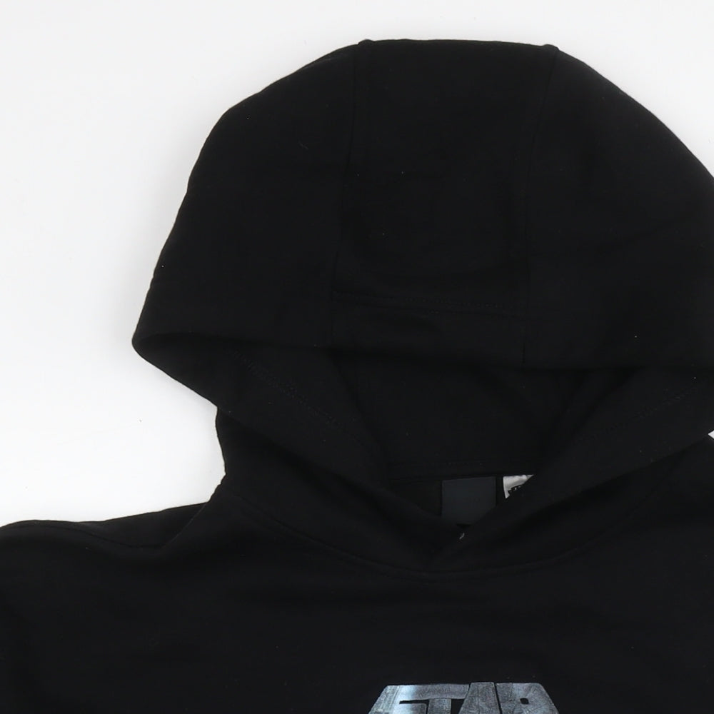 Star Wars Mens Black Cotton Pullover Hoodie Size M - Star Wars