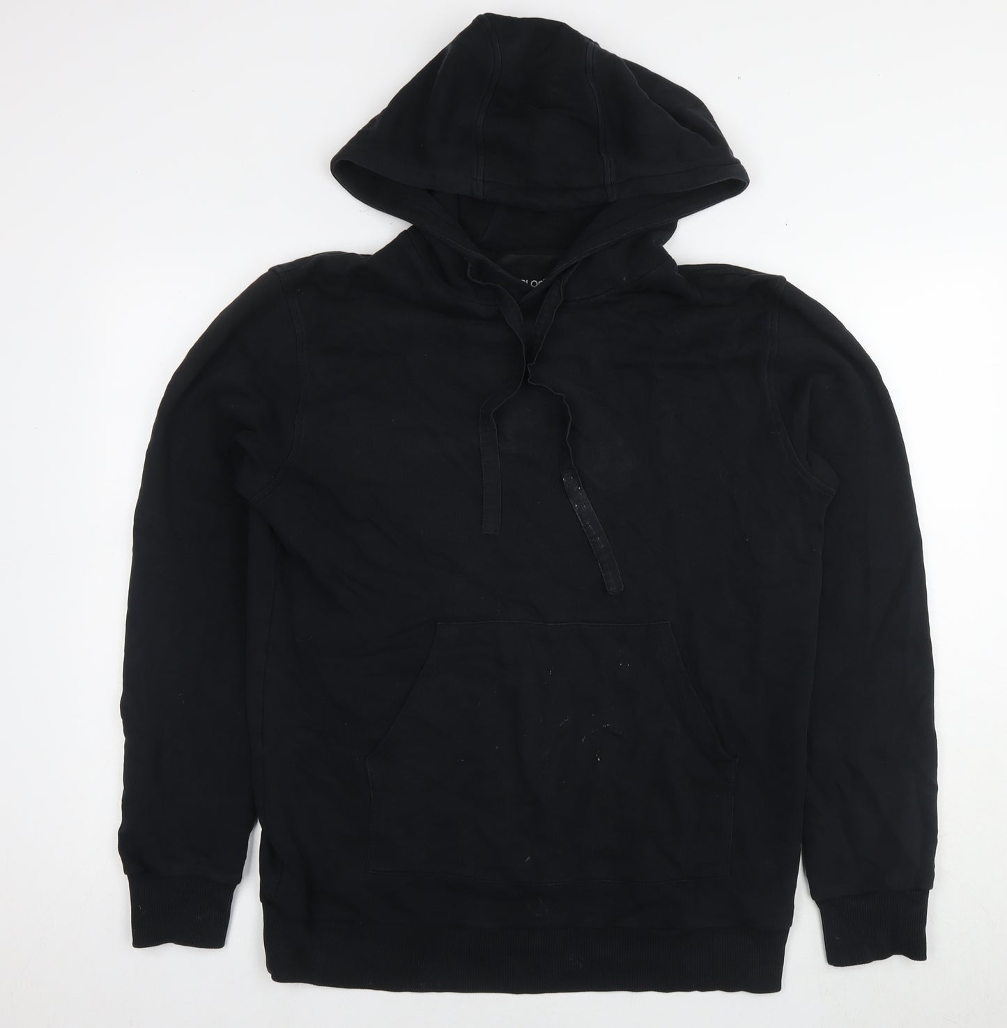 Blood Brother Mens Black Cotton Pullover Hoodie Size M - Logo