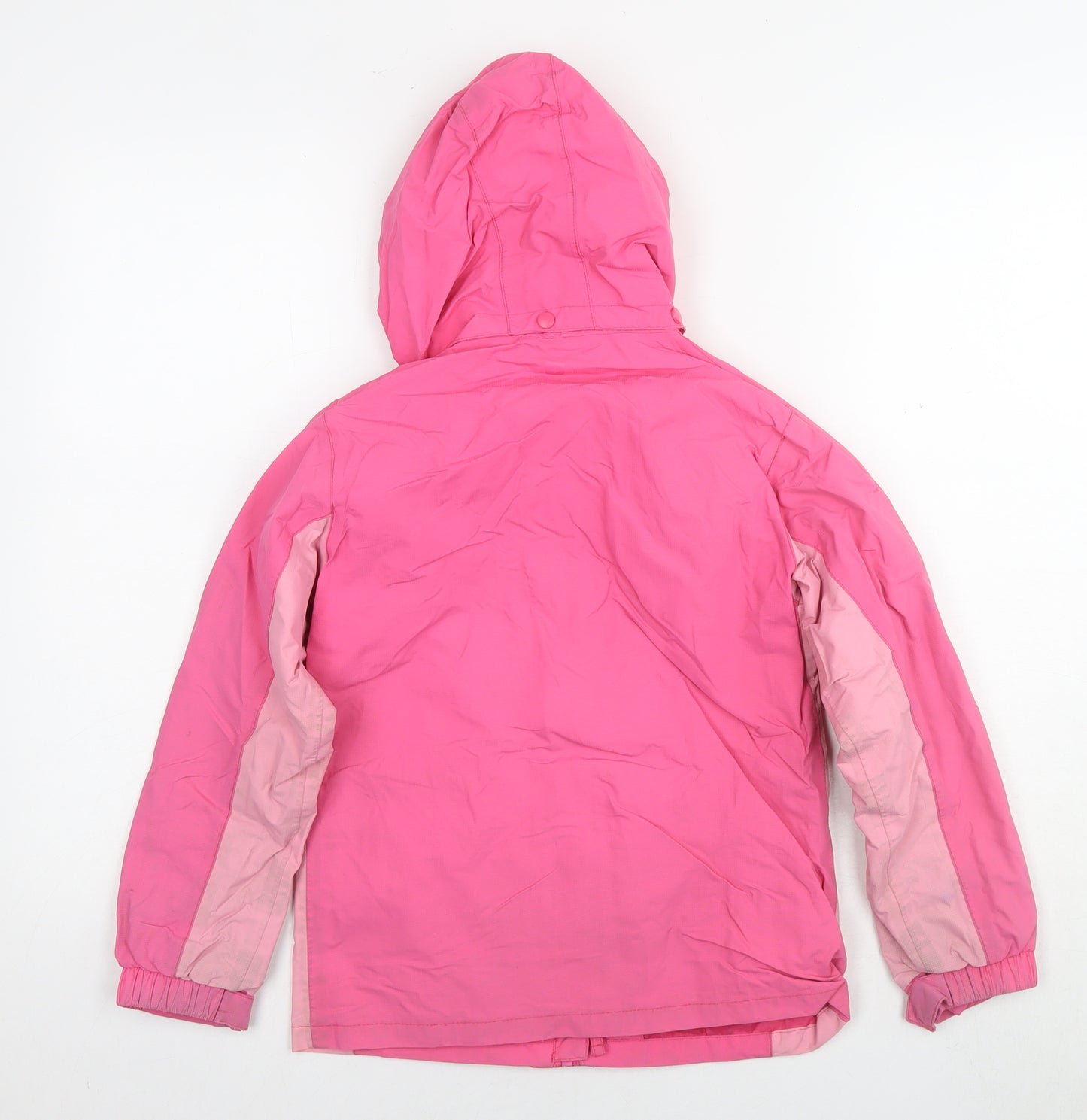 Mountain Warehouse Girls Pink Jacket Size 9-10 Years Zip - Technical