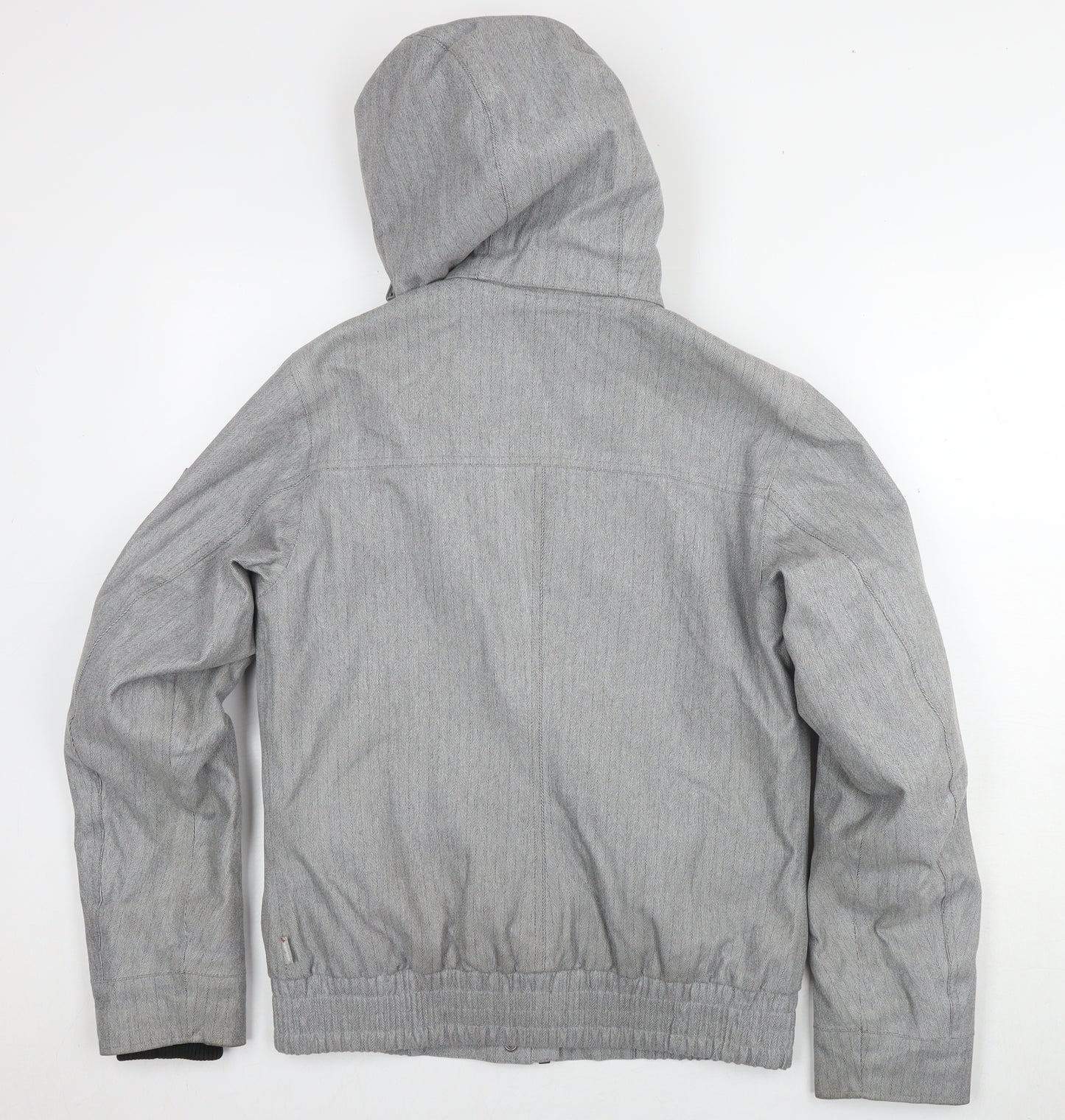 Quechua Mens Grey Jacket Size M Zip