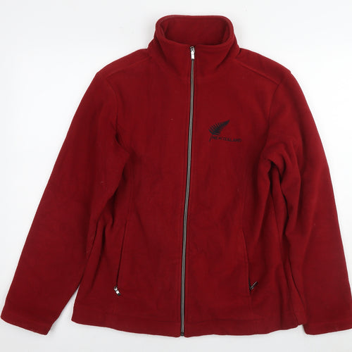 New Zeeland Mens Red Jacket Size L Zip