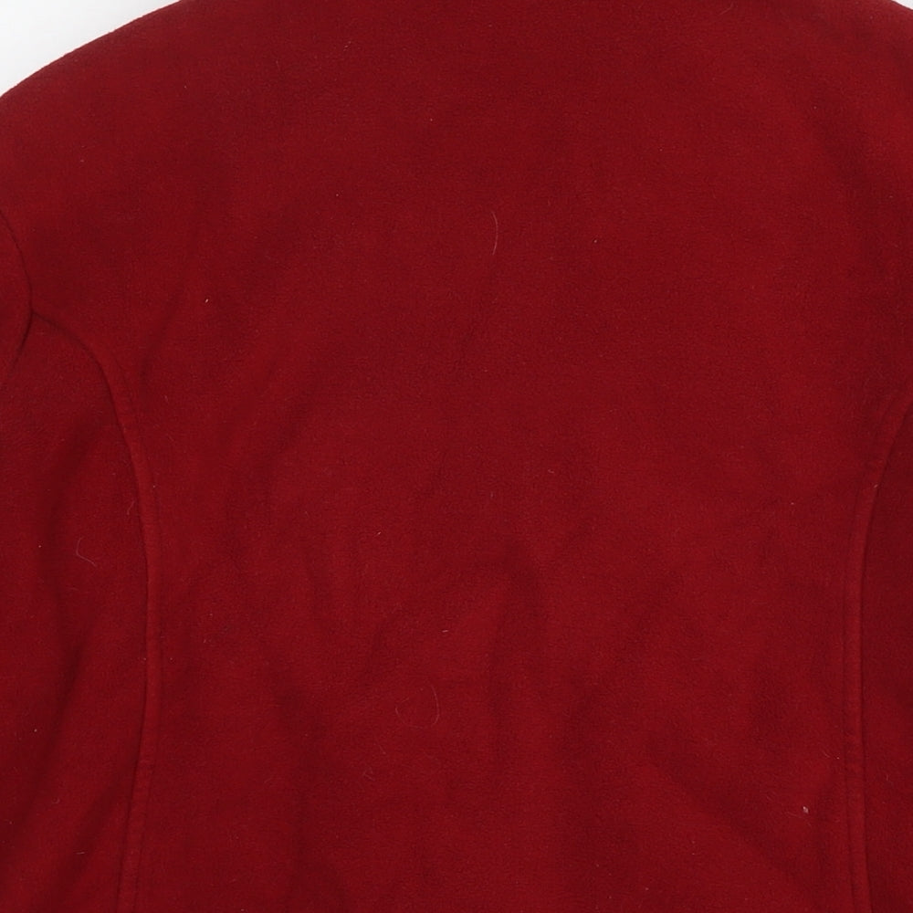 New Zeeland Mens Red Jacket Size L Zip