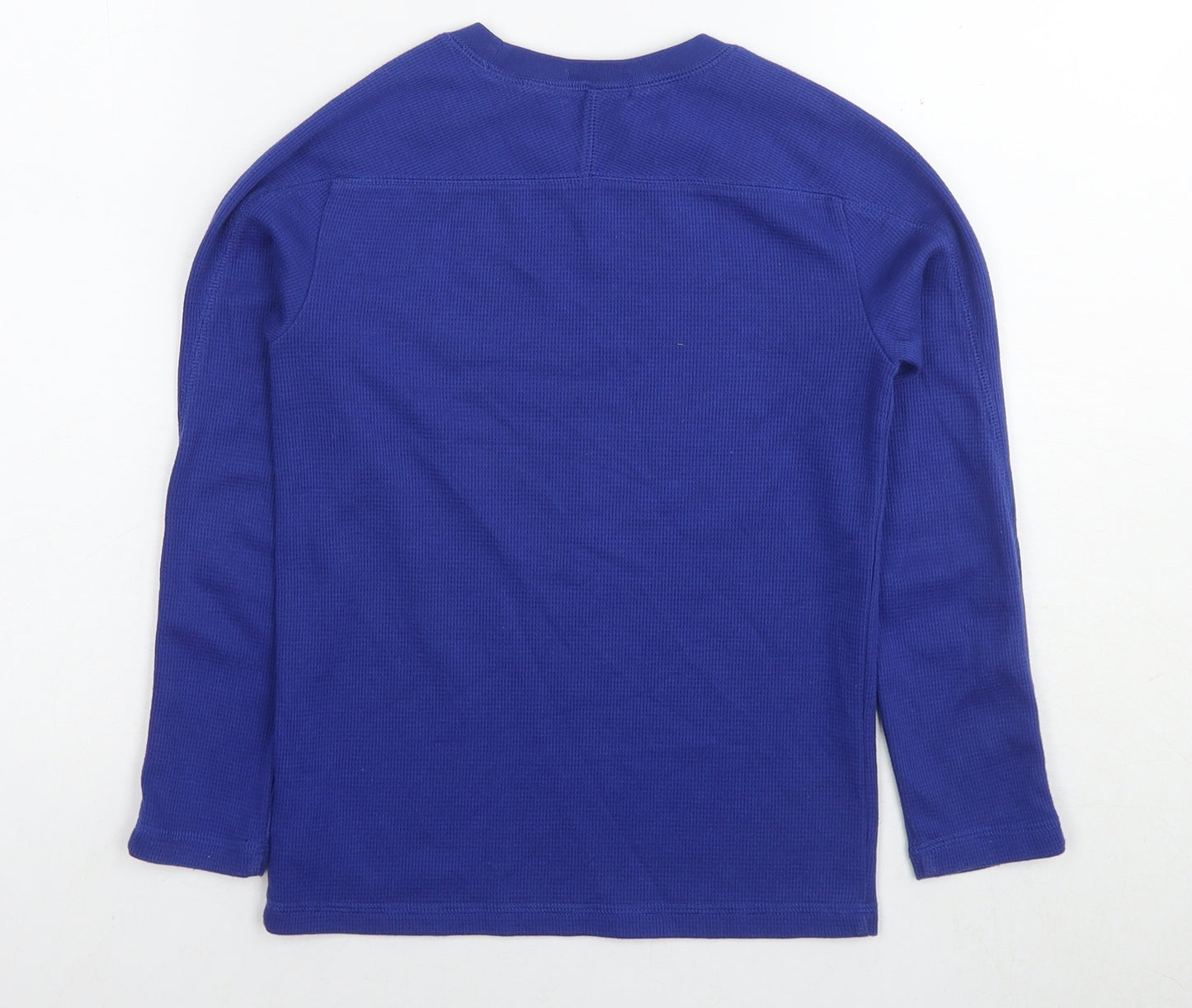 Polo Ralph Lauren Boys Blue Cotton Pullover Sweatshirt Size 7 Years Pullover