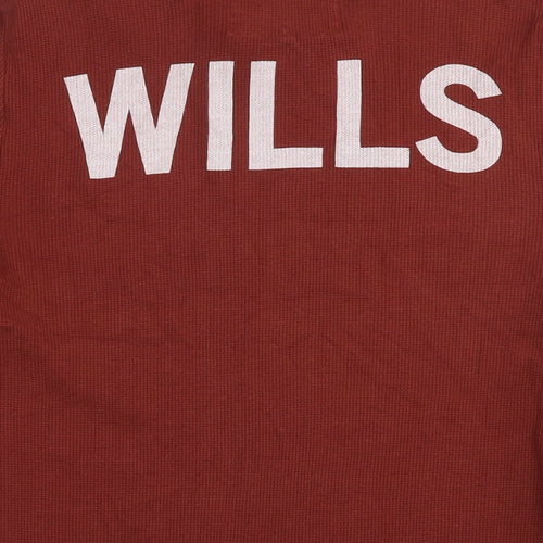 Jack Wills Mens Brown Cotton Pullover Sweatshirt Size M - Logo