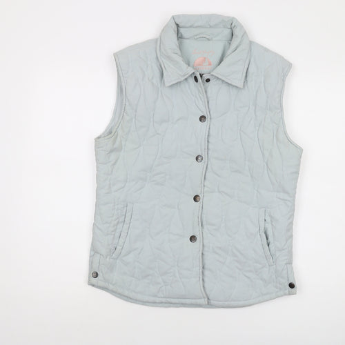 Jack Murphy Womens Blue Jacket Waistcoat Size 14 Snap