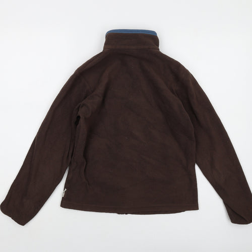 Quechua Boys Brown Jacket Size 12 Years Zip