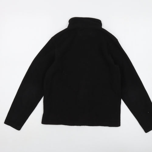 Regatta Boys Black Jacket Size 9-10 Years Zip