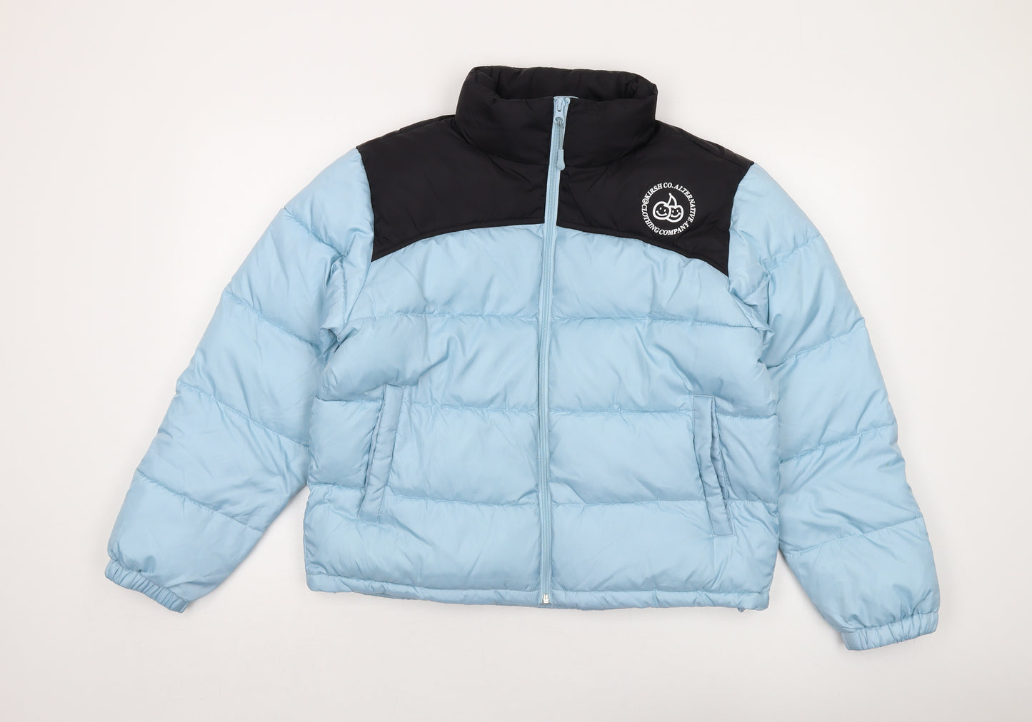 Kirsh Womens Blue Jacket Size 10 Zip