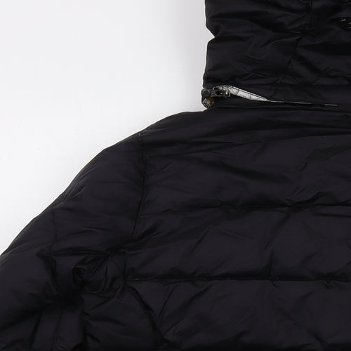 Burton Womens Black Puffer Jacket Jacket Size XS Zip