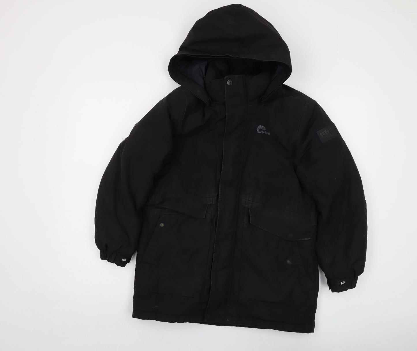 Nepa Boys Black Jacket Size 10 Years Zip