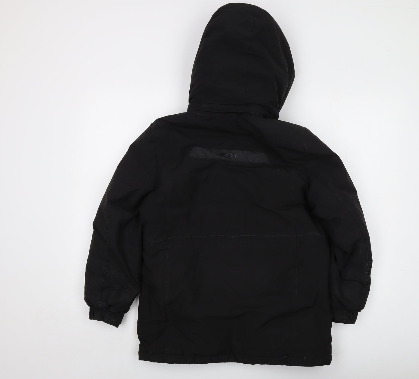 Nepa Boys Black Jacket Size 10 Years Zip
