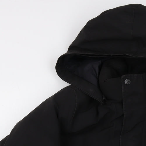 Nepa Boys Black Jacket Size 10 Years Zip
