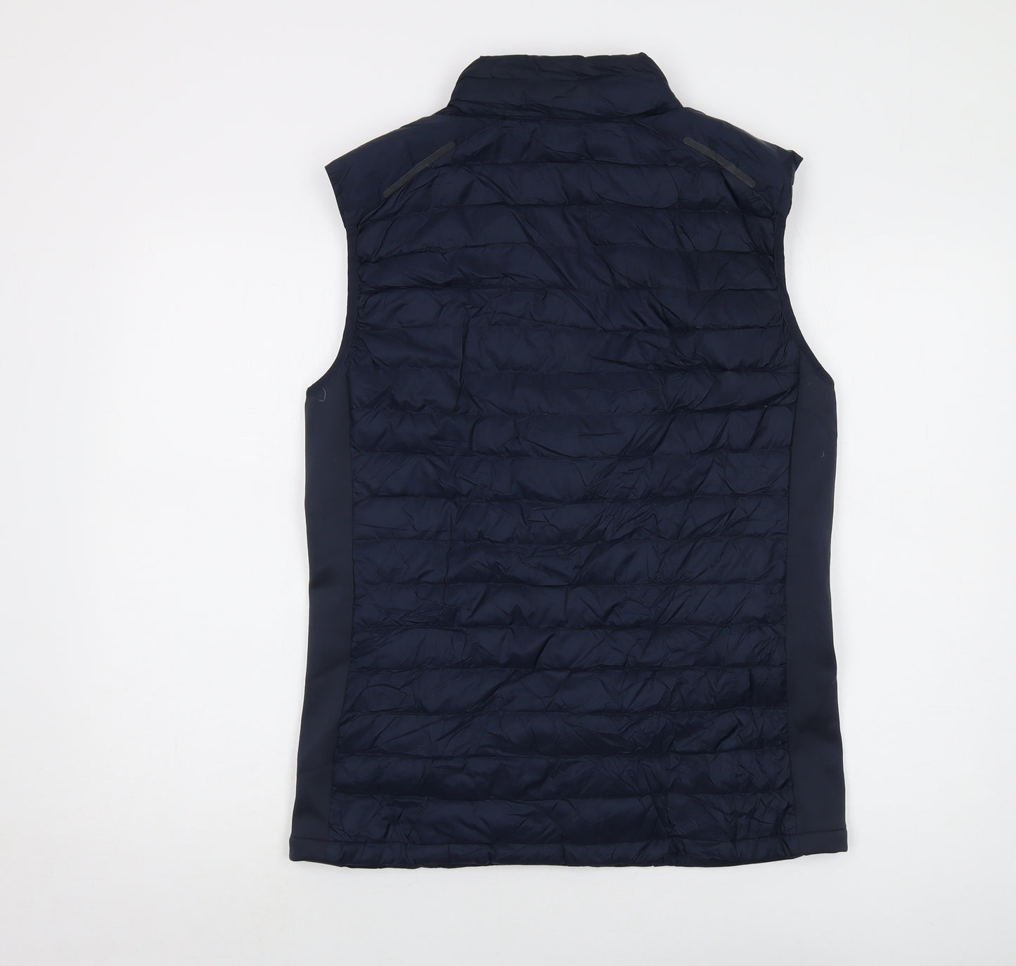 GOODMOVE Mens Blue Jacket Waistcoat Size S Zip