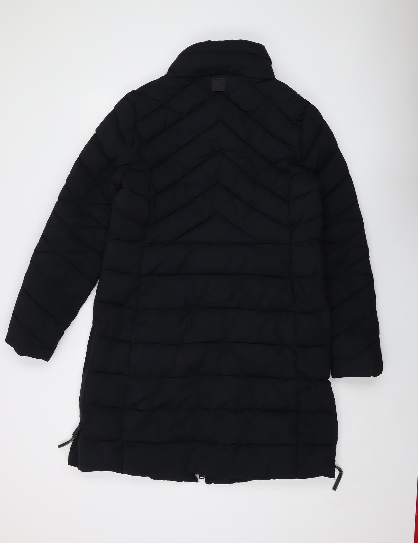 Marks and Spencer Womens Black Jacket Size 14 Zip