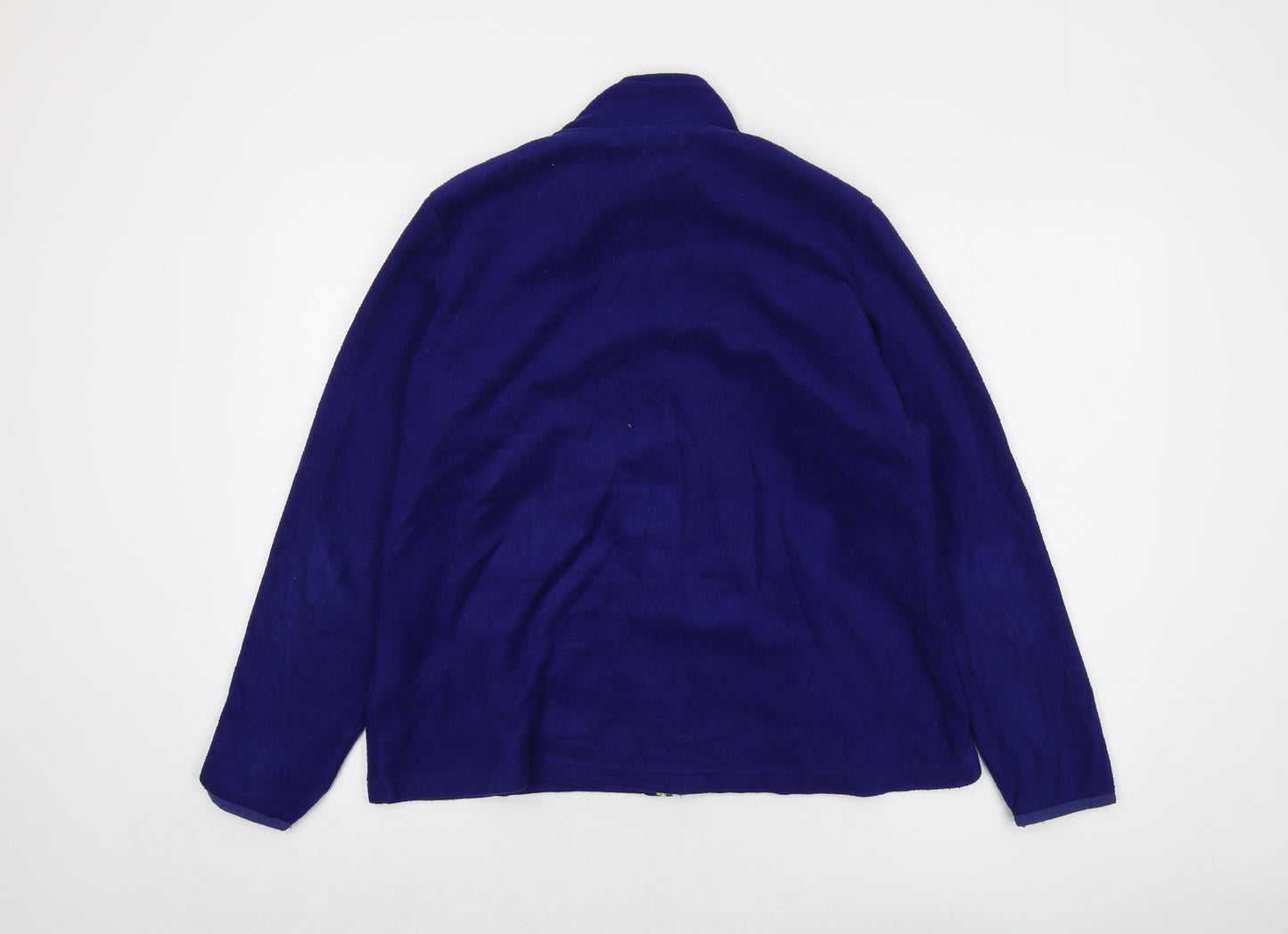 Marks and Spencer Womens Blue Jacket Size 16 Zip