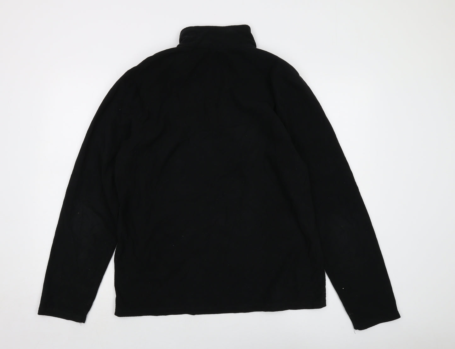 Mountain Warehouse Mens Black Polyester Pullover Sweatshirt Size M