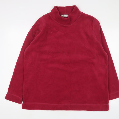 BHS Womens Pink Polyester Pullover Sweatshirt Size 20 Pullover