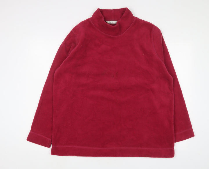 BHS Womens Pink Polyester Pullover Sweatshirt Size 20 Pullover