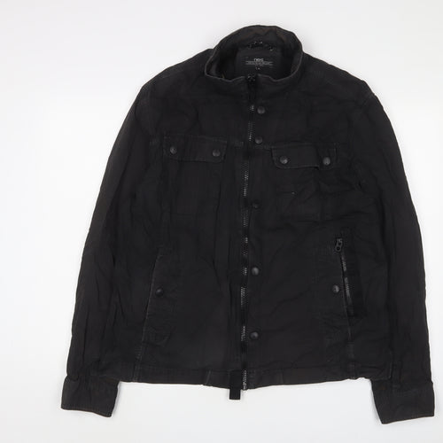 NEXT Mens Black Jacket Size XL Zip