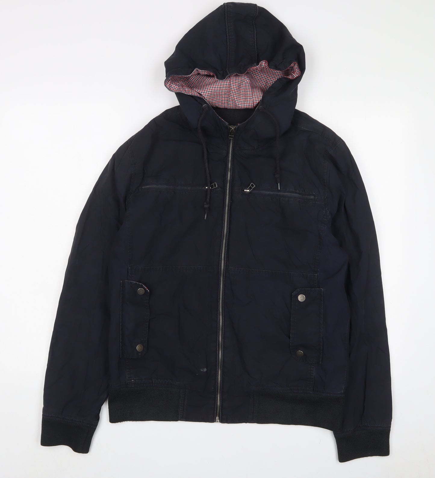 Topman Mens Blue Jacket Size M Zip