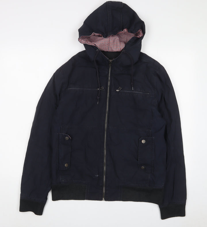Topman Mens Blue Jacket Size M Zip