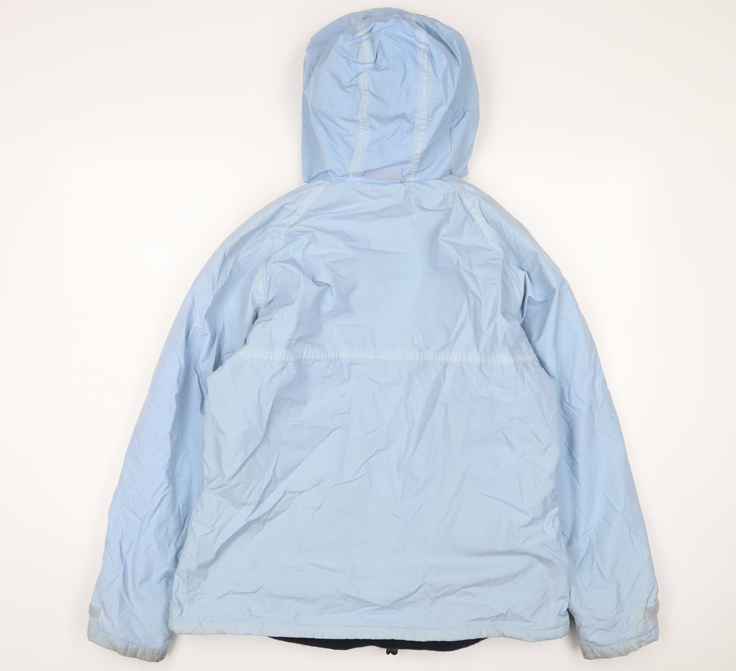 Trespass Mens Blue Rain Coat Coat Size L Zip