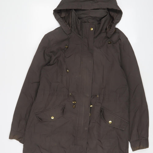 EWM Womens Green Jacket Size 12 Zip