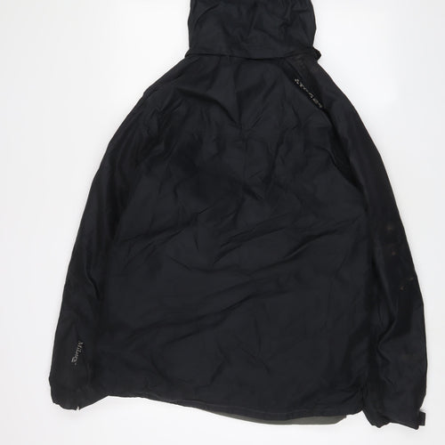 TOG24' Mens Black Jacket Coat Size S Zip - Logo