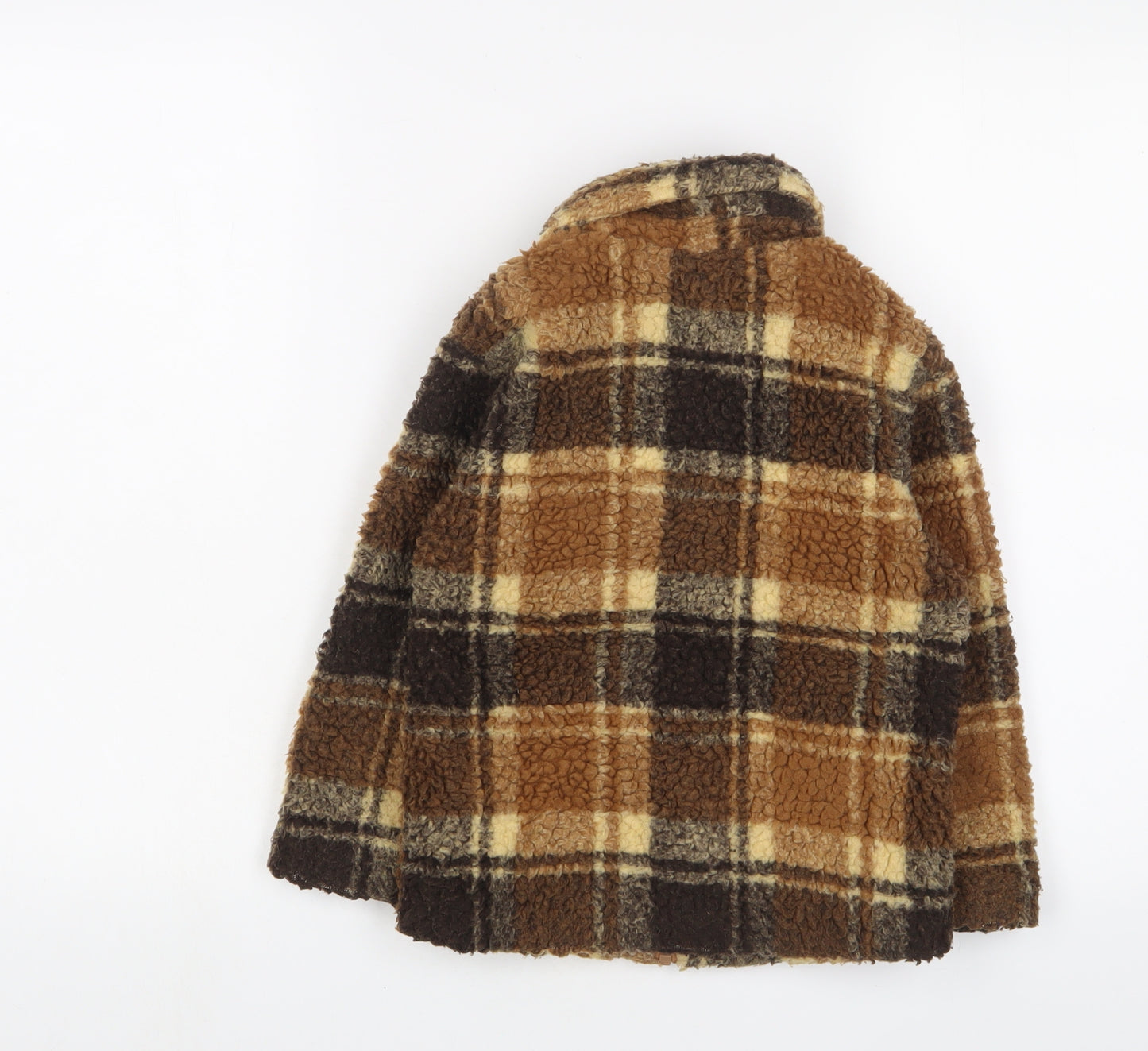 Tokyo Laundry Boys Brown Plaid Jacket Size 3-4 Years Button