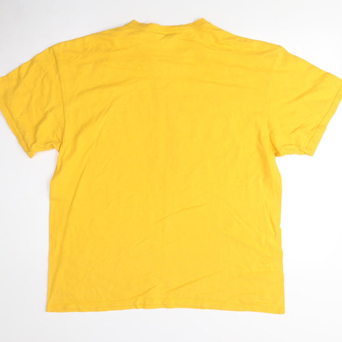 Oakland Athletics Men's Yellow L Sports T-Shirt