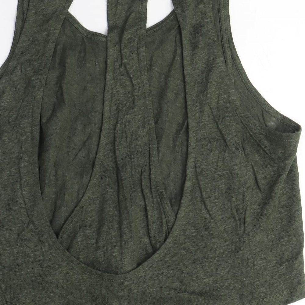 Sweaty Betty Women's Green Sleeveless Tank Top, Size S, Casual Style