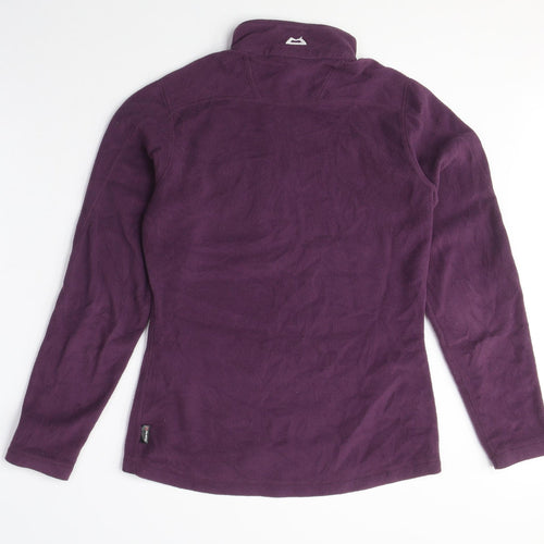 Mountain Equipment Women's Purple Henley Sweatshirt M