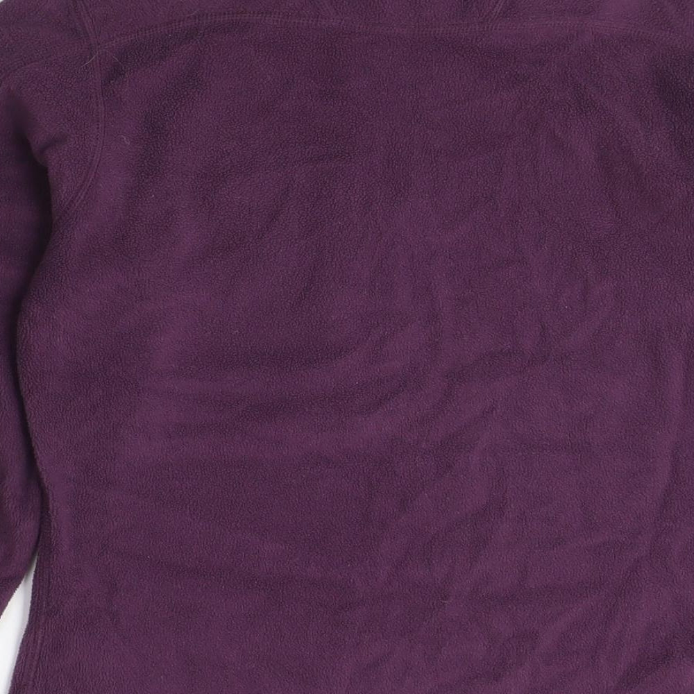 Mountain Equipment Women's Purple Henley Sweatshirt M